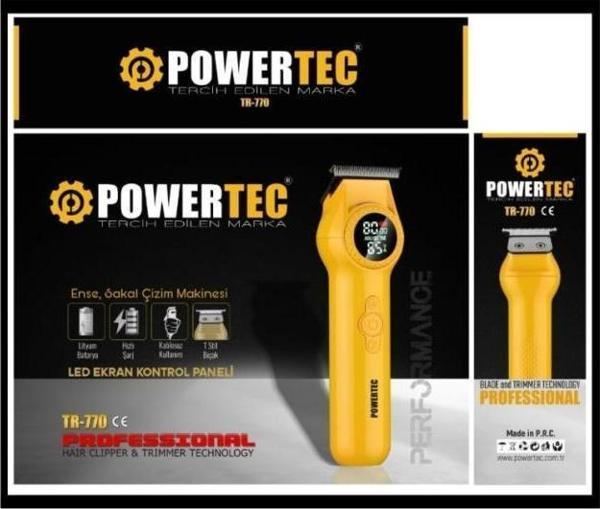 Powertec TR-770 Tıraş Makinası - Image 1