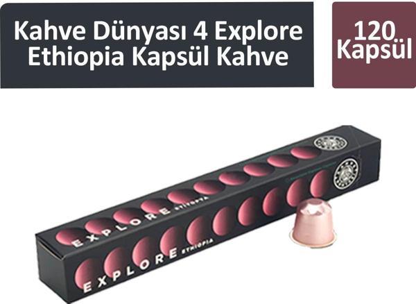 Kahve Dünyası 4 Explore Ethiopia Kapsül Kahve 120 Kapsül - Image 1