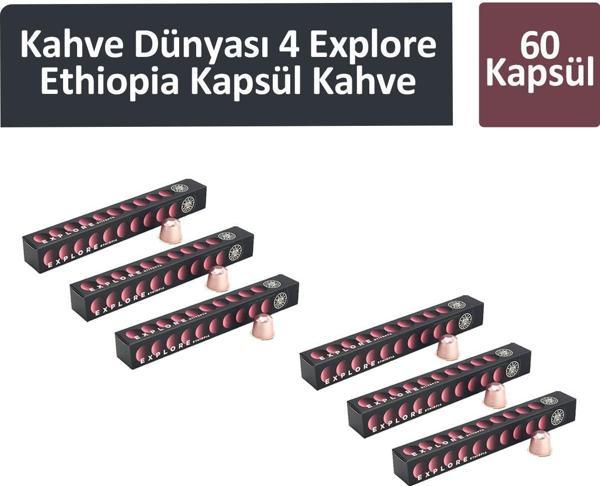 Kahve Dünyası 4 Explore Ethiopia Kapsül Kahve 60 Kapsül - Image 1