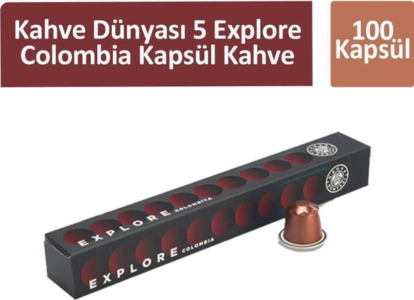 Kahve Dünyası 5 Explore Colombia Kapsül Kahve 100 Kapsül - Image 1