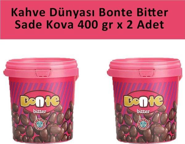 Kahve Dünyası BONTE BİTTER SADE KOVA 400 GR x 2 Adet - Image 1