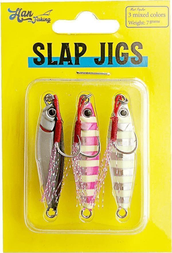 HanFish Slap Jigs Mix 7gr LRF Jig Yem - Image 1