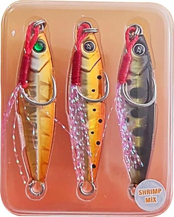 HanFish Slap Jigs Shrimp Mix 7gr LRF Jig Yem - Image 1