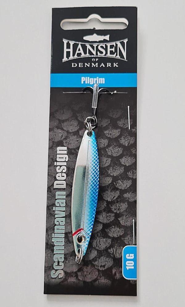Hansen Pilgrim 6.1cm 10g Kaşık New Silver Blue - Image 1