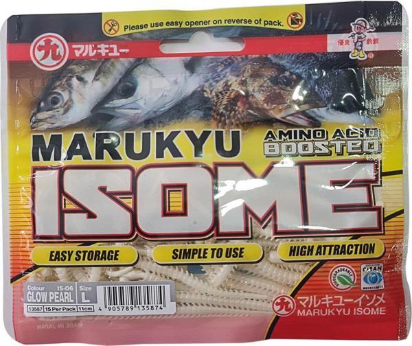 Marukyu Isome L Boy 11cm 15 Adet Lrf Yemi Renk: IS-06 Glow Pearl - Image 1