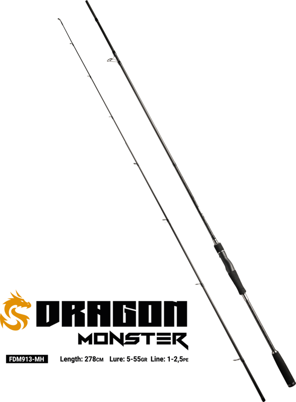 Fujin Dragon Monster 278cm 5-55gr Spin Kamışı - Image 1
