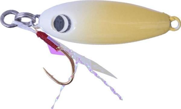 Major Craft Nano Aji Metal 3.0gr 19mm #06 Glow Chart - Image 1