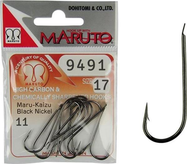 Maruto 9491 BN Düz Tekli İğne Siyah #17 (11 adet) - Image 1