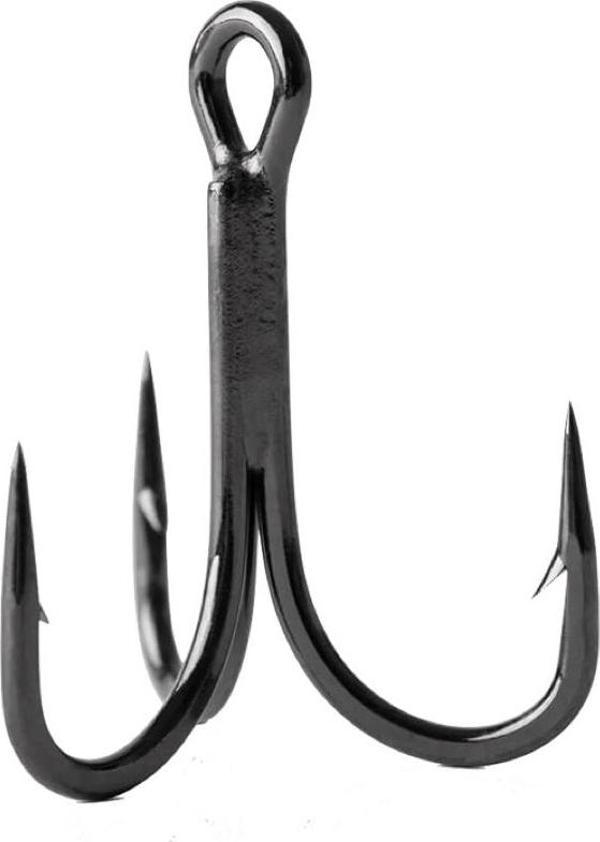 Mustad 36329 NP-BN 3X Üçlü İğne Siyah #4 (6 Adet) - Image 1