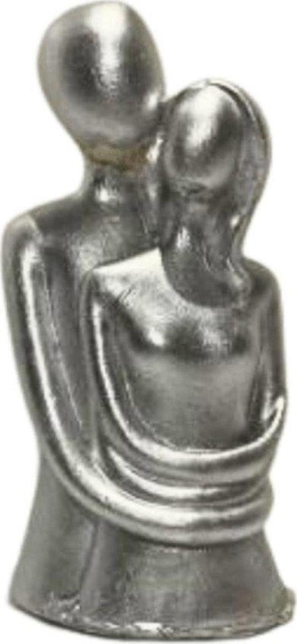 Sarılan Çift Biblo Renk Gümüş - Image 1