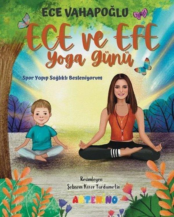 Ece ve Efe Yoga Günü - Spor Yayıp Sağlıklı Besleniyorum - Artenino Yayıncılık - Image 1