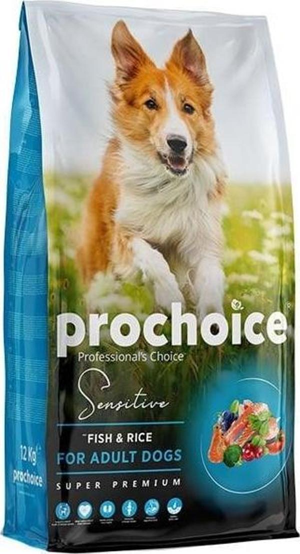 Pro Choice Sensitive Skin Balıklı Yetişkin Köpek Maması 12 Kg - Image 1