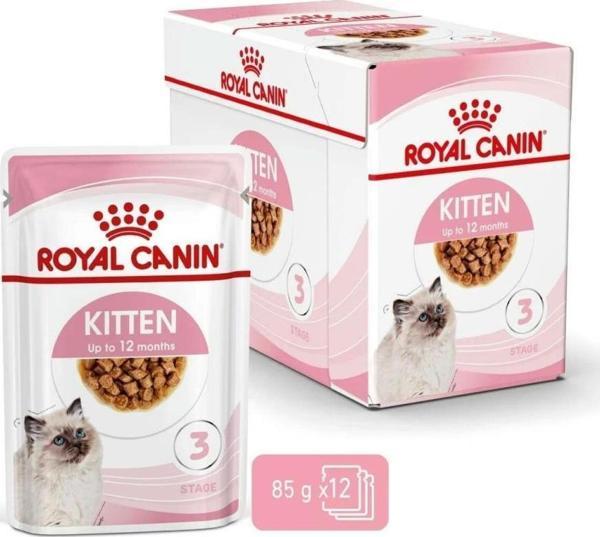 Royal Canin Kitten Instinctive Yavru Kedi Konservesi 85Gr 12'Li Paket - Image 1