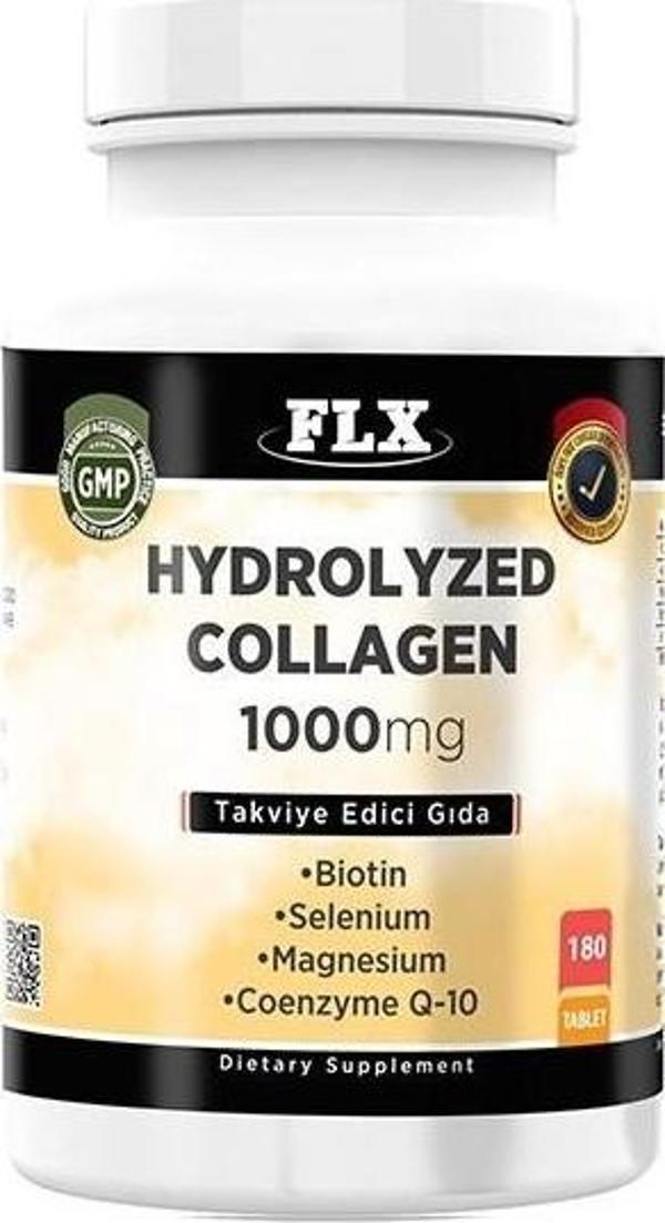 FLX Flxhidrolize Kollajen Coenzyme Selenium Magnezyum 180 Tablet - Image 1