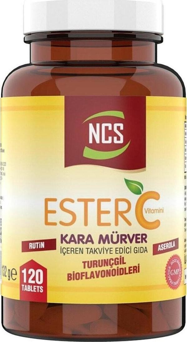 Ncs Ester C Vitamini 1000 Mg Kara Mürver Vitamin C 120 Tablet - Image 1