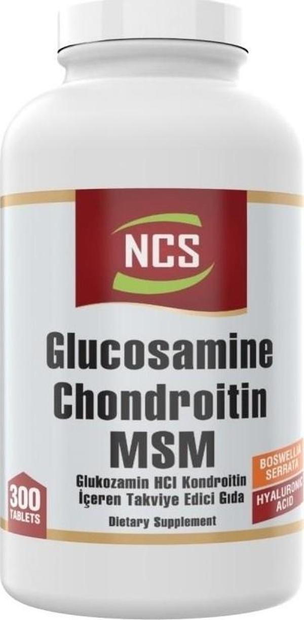 Ncs Glucosamine Chondroitin Msm Hyaluronic Acid 300 Tablet - Image 1