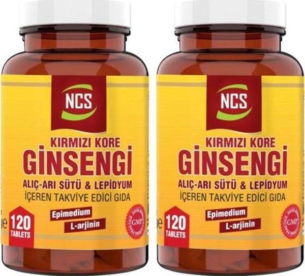Ncs Korean Red Ginseng 120 Tablet 2 Kutu - Image 1