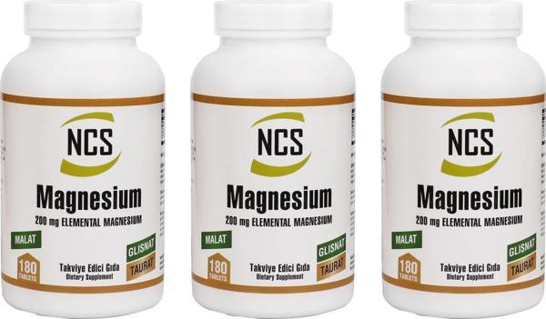 Ncs Magnesium Malat Glisinat Taurat 3 Kutu 540 Tablet - Image 1