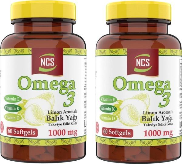 Ncs Omega 3 Portakal Aromalı Çocuklar Için Balık Yağı 102 2 x Kutu - Image 1
