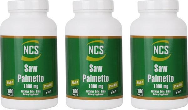 Ncs Saw Palmetto 1000 Mg Pumpkin Biotin Zinc Complex 3 Kutu 540 Tablet - Image 1