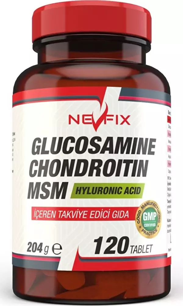 Nevfix Glucosamine 120 Tablet Chondroitin Msm Yumurta Kabuğu Zarı - Image 1