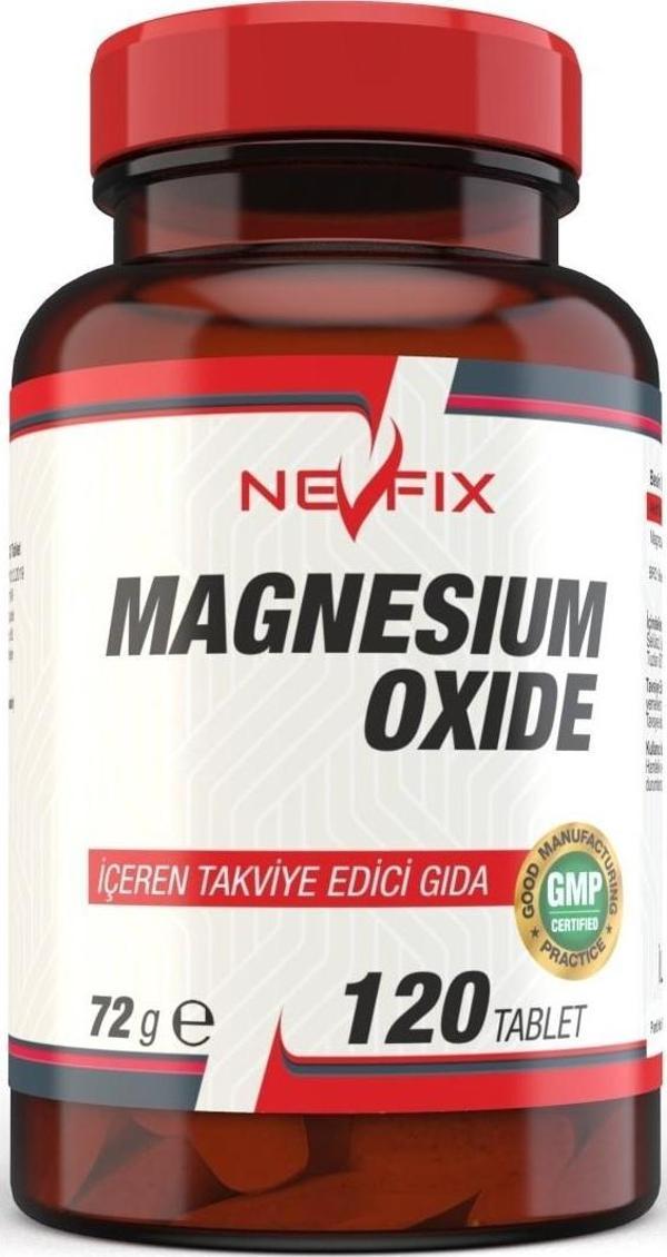 Nevfix Magnesium Oxide Magnezyum 250 Mg 120 Tablet - Image 1