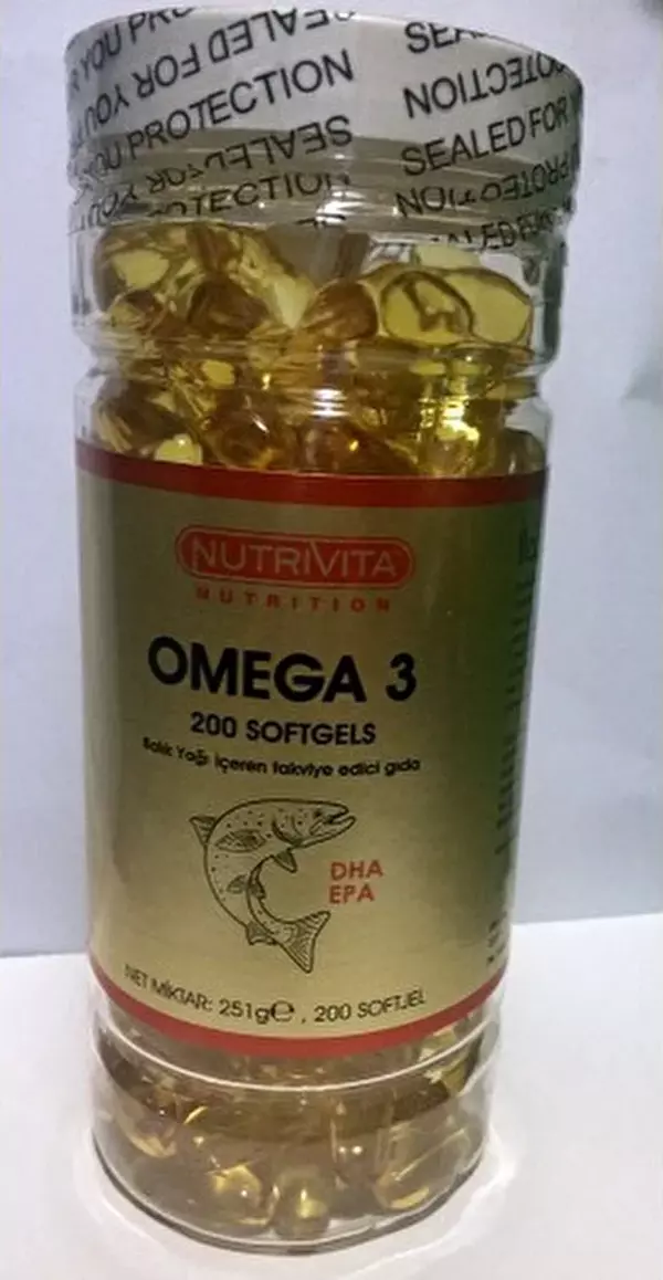 Nutrivita Omega 3 Balık Yağı - Image 1