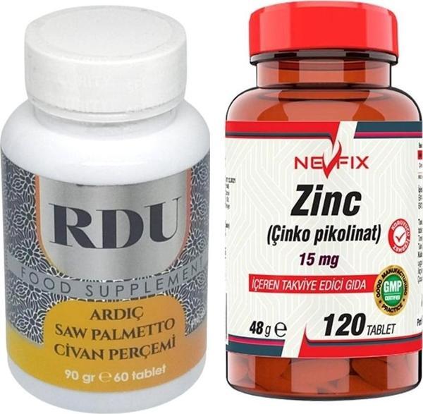 Rdu Prosgold Ardıç Saw Palmetto Civanperçemi Erkekler Sizin İçin 60 Tablet Nevfix Çinko 120 Tablet - Image 1