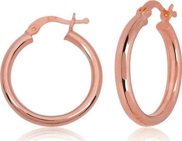 Himarry Gümüş Rose Halka Kadın Küpe - Image 1