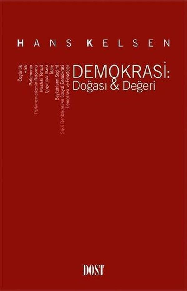 Demokrasi-Doğası ve Değeri - Dost Kitabevi - Image 1