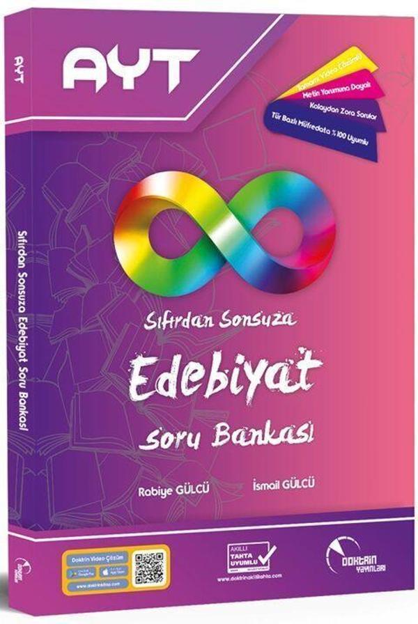 AYT Sıfırdan Sonsuza Edebiyat Soru Bankası Doktrin Yayınları - Doktrin Yayınları - Image 1