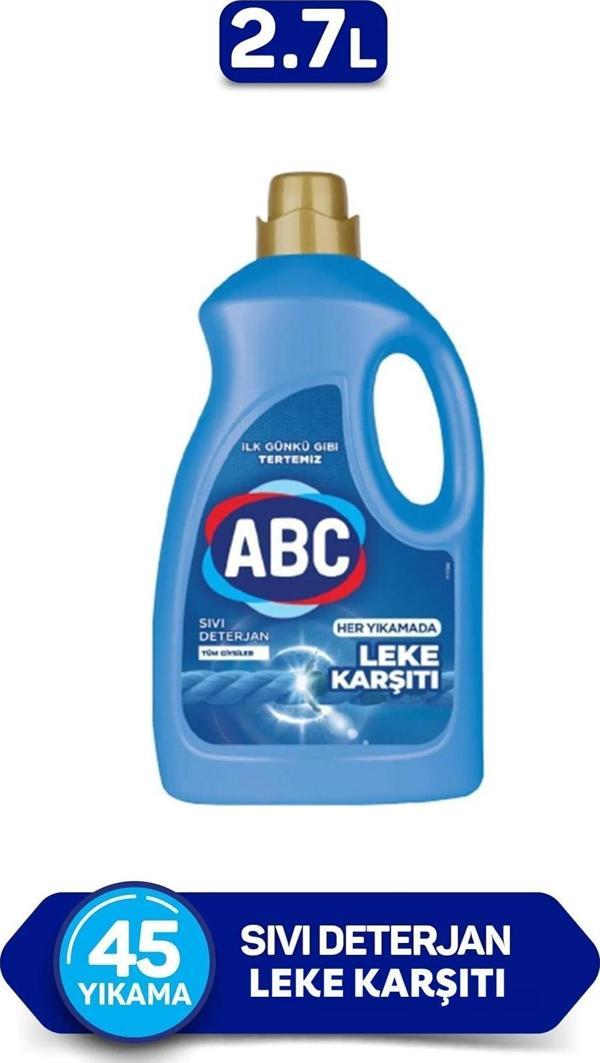Abc Leke Karsıtı Sıvı Çamaşır Deterjan 2,7 Lt - Image 1