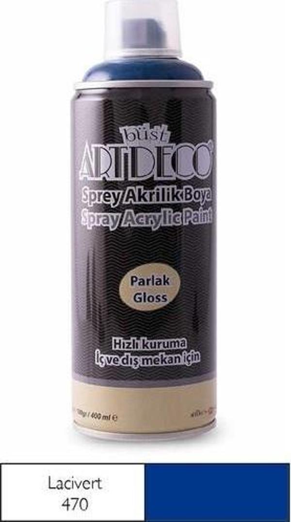 Artdeco Sprey Akrilik Boya 400 Ml Lacivert 470 - Image 1
