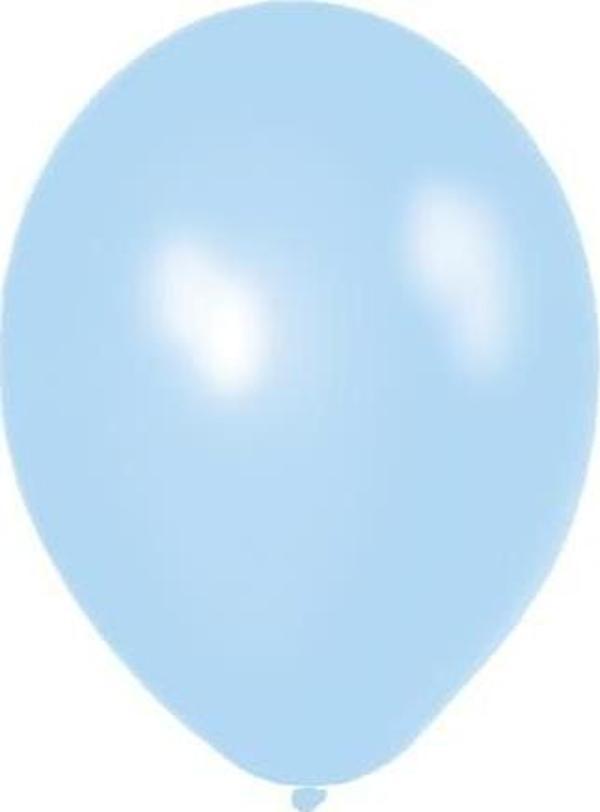 Gemar Metalik Balon 100'lü Paket Açık Mavi  - Image 1