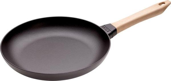STAUB 405119530 DÖKÜM KIZARTMA TAVASI AHŞAP SAPLI 28 CM - Image 1