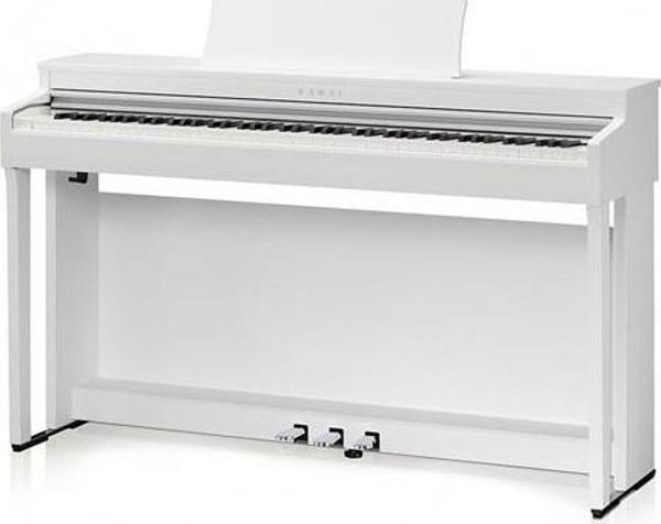 Kawai CN201WH Beyaz Dijital Duvar Piyanosu (TABURE+KULAKLIK) - Image 1
