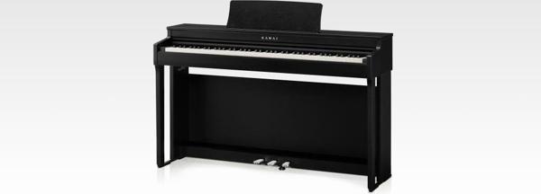 Kawai CN201B Siyah Dijital Duvar Piyanosu (TABURE+KULAKLIK) - Image 1
