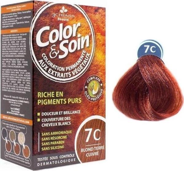 Color and Soin Saç Boyası 7C- Terracotta Sarısı - Image 1