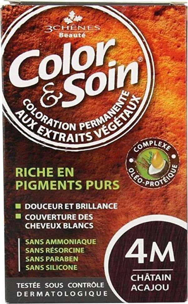 Color Soin Saç Boyası 4M - Maun Kestanesi - Image 1