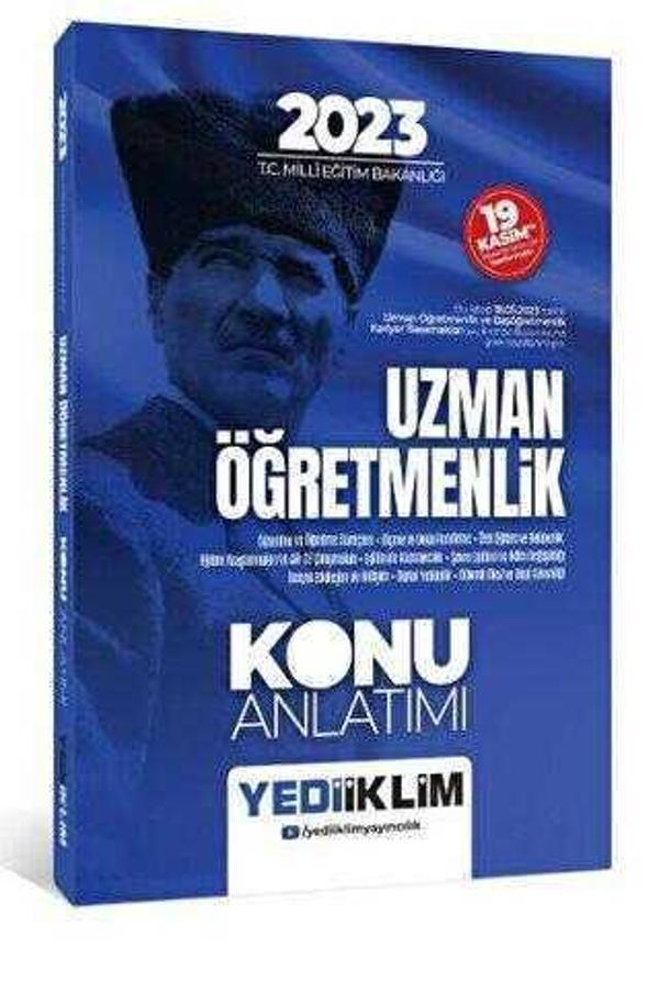 UZMAN ÖĞRETMENLİK KONU ANLATIMLI 2023 - Yediiklim Yayınları - Image 1