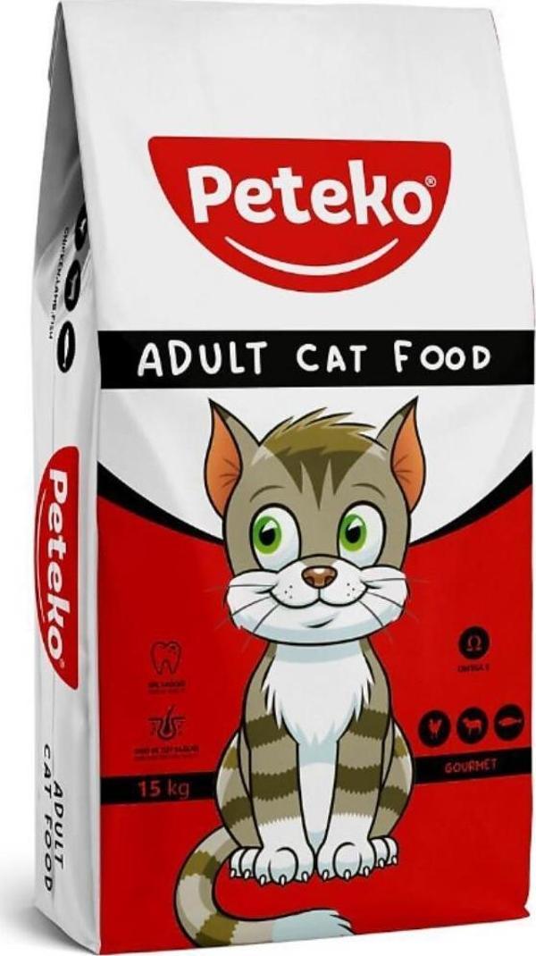 Peteko Gourmet Yetişkin Kedi Maması 15 kg - Image 1