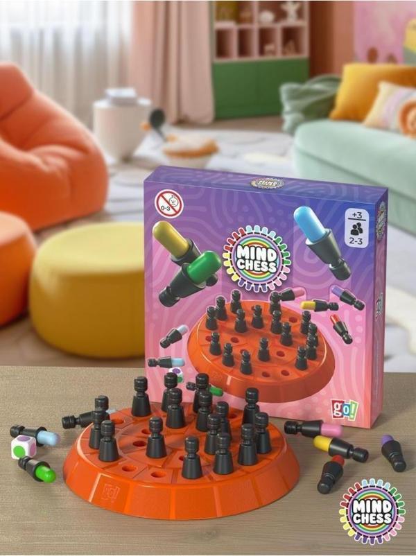 Mind Chess Hafıza Oyunu Renklerle Hafıza Ve Zihin Geliştirme Satrancı - Image 1