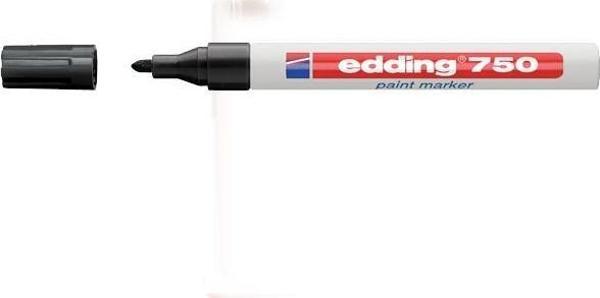Edding Markör Dekor Boya Yuvarlak Uçlu 2-4 MM Siyah 750 - Image 1
