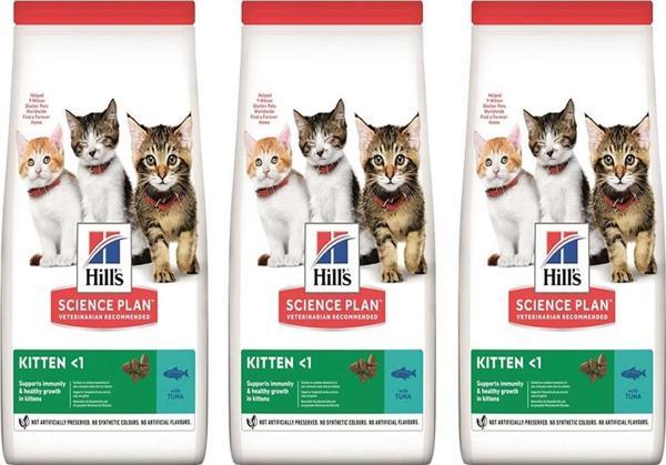 Hills Kitten Ton Balıklı Yavru Kedi Maması 1,5 Kg 3 Adet - Image 1