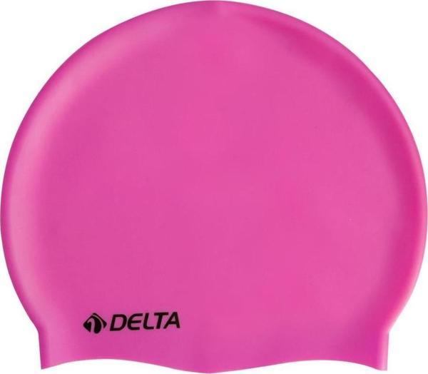 Delta Silikon Bone 10 Adet Yüzücü Havuz Deniz Bonesi (Düz Renk) - Image 1