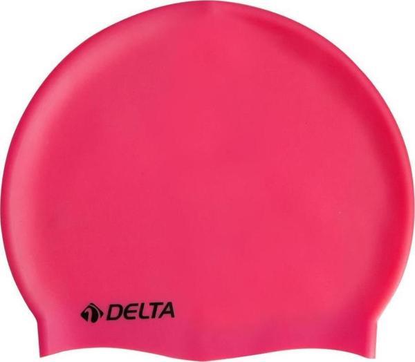 Delta Silikon Bone 10 Adet Yüzücü Havuz Deniz Bonesi (Düz Renk) - Image 1