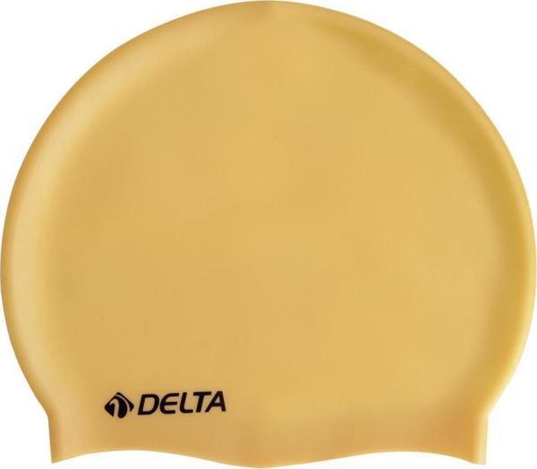 Delta Silikon Bone 25 Adet Yüzücü Havuz Deniz Bonesi (Düz Renk) - Image 1