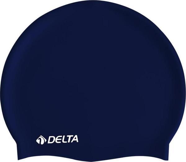 Delta Silikon Bone 25 Adet Yüzücü Havuz Deniz Bonesi (Düz Renk) - Image 1