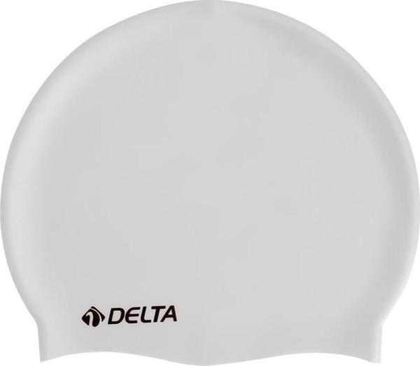 Delta Silikon Bone 25 Adet Yüzücü Havuz Deniz Bonesi (Düz Renk) - Image 1