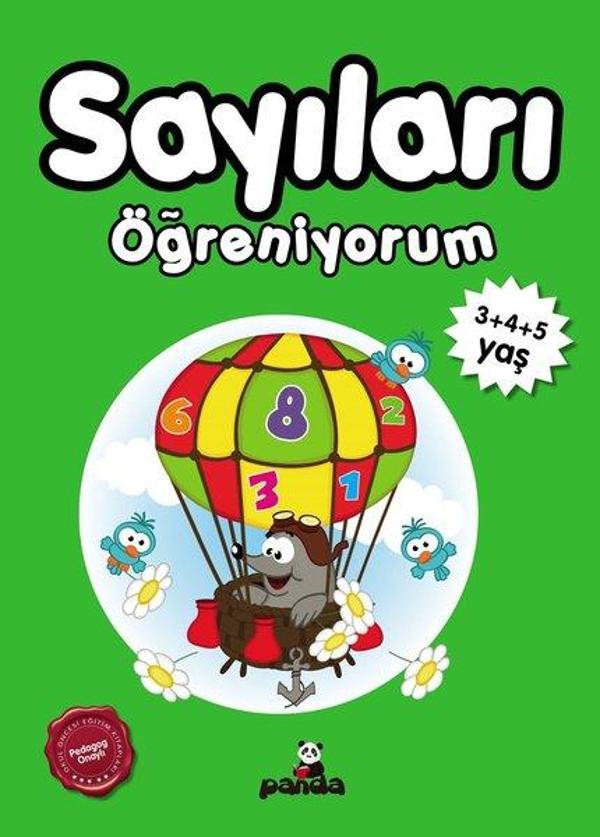 Sayıları Öğreniyorum 3+4+5 Yaş - Panda - Image 1